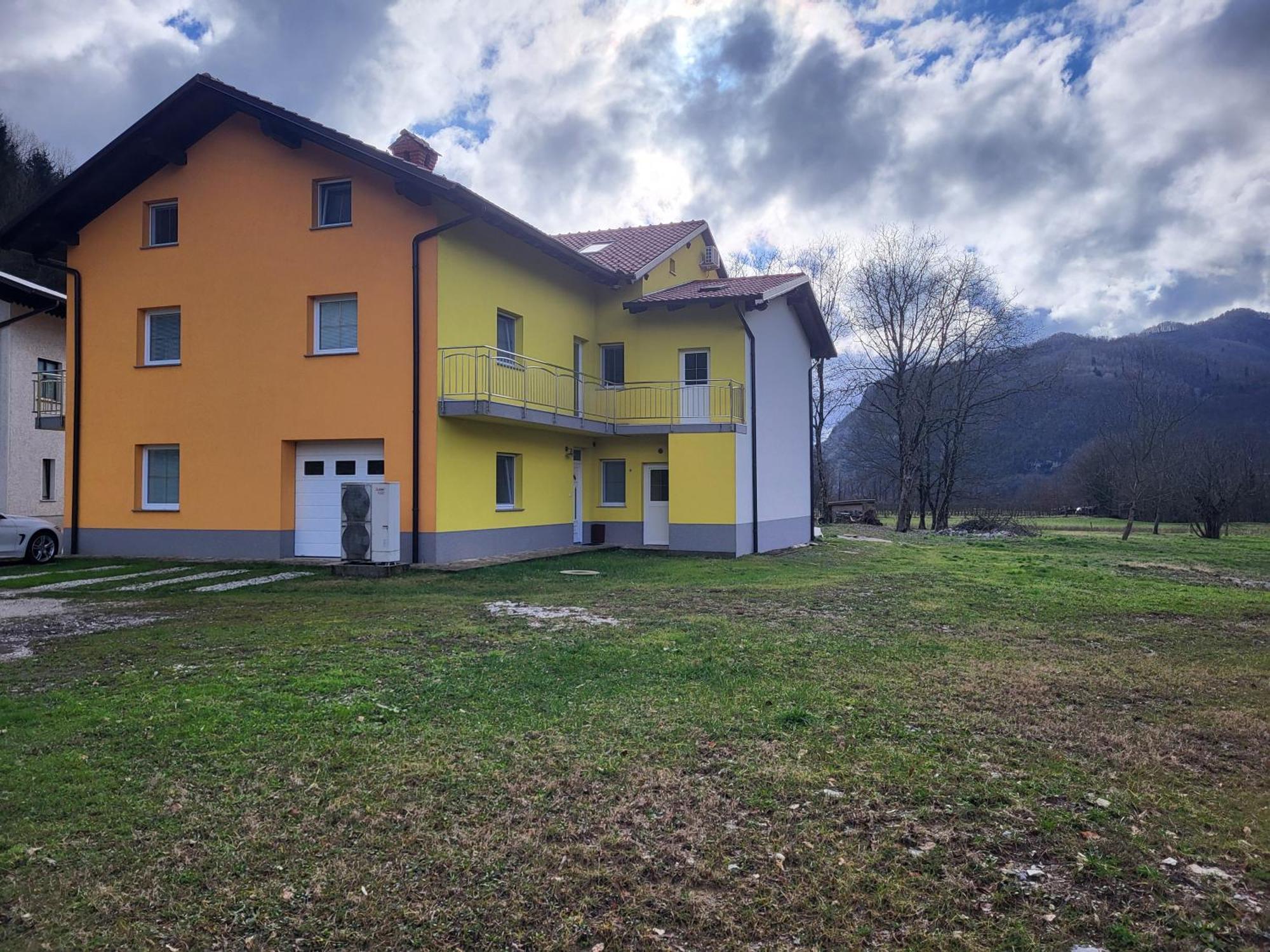 Apartma Jermol Most na Soči Exteriör bild