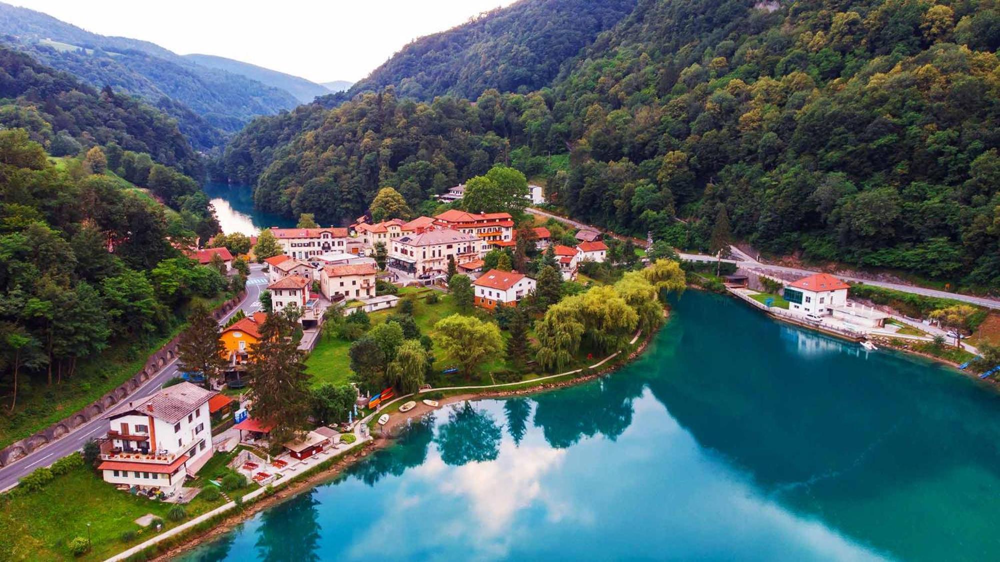 Apartma Jermol Most na Soči Exteriör bild